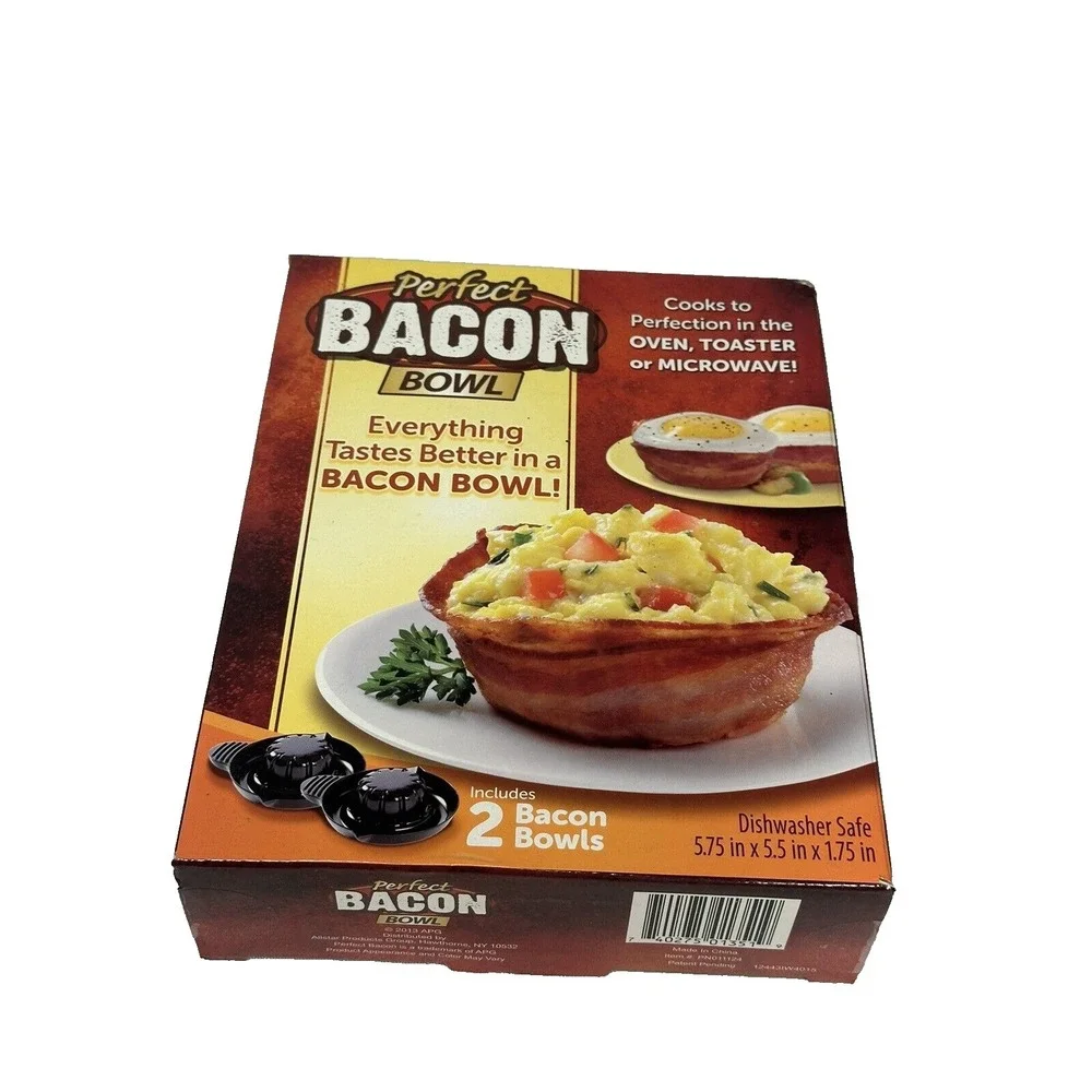 perfect bacon bowl 2 pack oven‎ toaster microwave